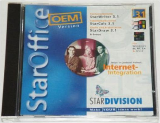Photo boitier CD StarOffice