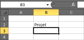 Capture valider touche entrée Microsoft Excel.