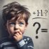 Écolier anxieux face à un calcul
